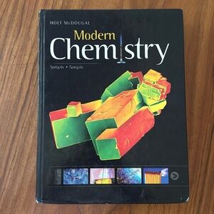 Modern Chemistry Textbook Holt McDougal ISBN 9780547586632